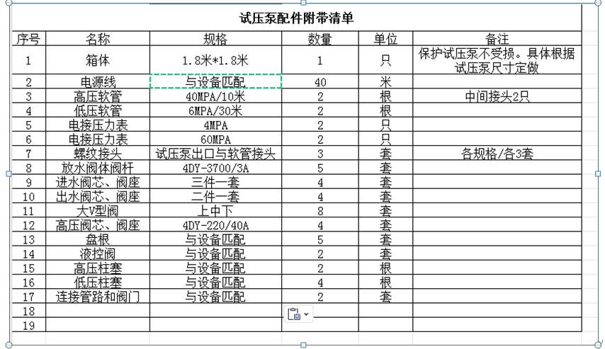 电动试压泵